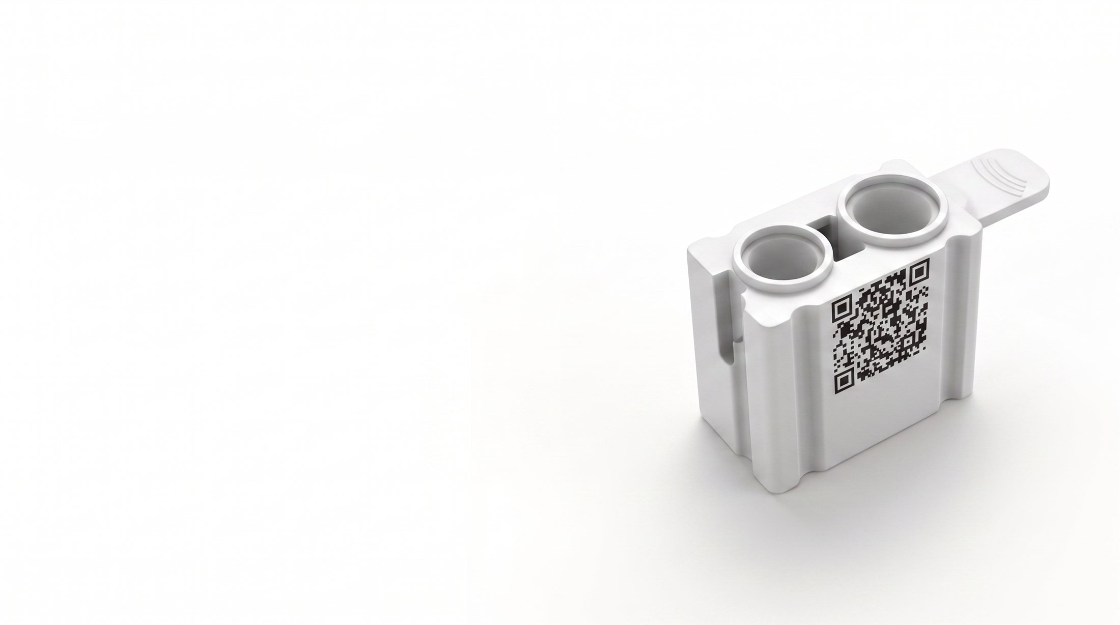 Cartucho de reagente do Smart CLIA com código QR